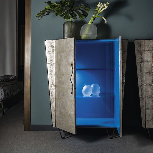 Credenza alta - ICARO - CANTORI - contemporanea / in legno / con ripiano