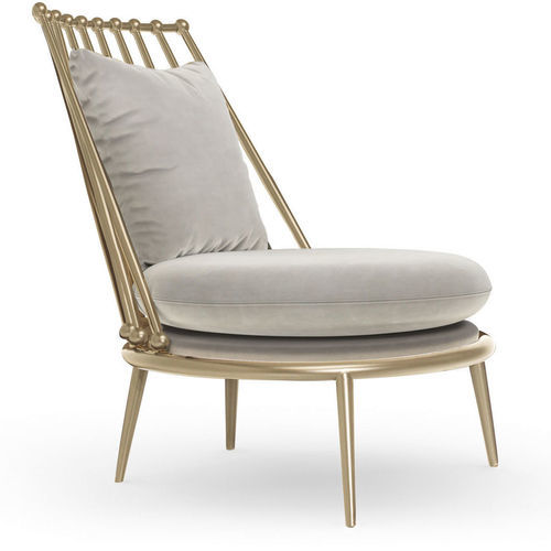 Poltrona contemporanea - AURORA - CANTORI - in pelle / in espanso / in Trevira CS®