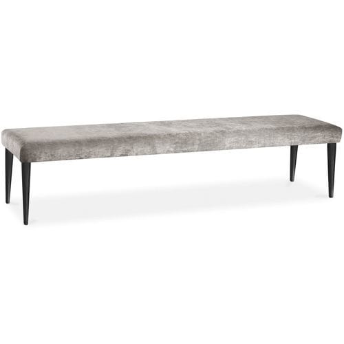 Divanetto imbottito contemporaneo - COC&Ograve; - CANTORI - in tessuto / con supporto in legno / in legno