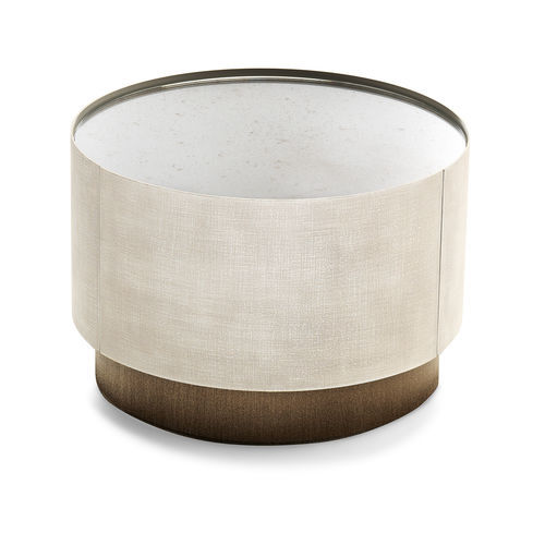 Comodino contemporaneo - MIRTO 2 - CANTORI - in legno / in ferro / rotondo