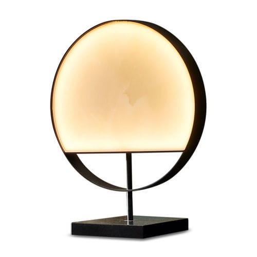 Lampada da tavolo - LUNA - CANTORI - in metallo / in vetro / in onice