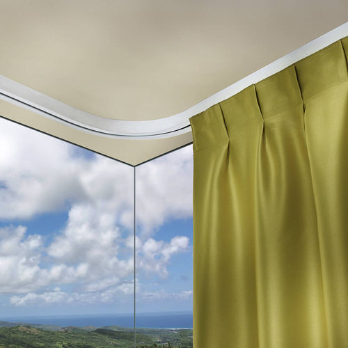 Bastone per tende in alluminio - ZAIRA   - CASA VALENTINA - per installazioni a soffitto / per finestra