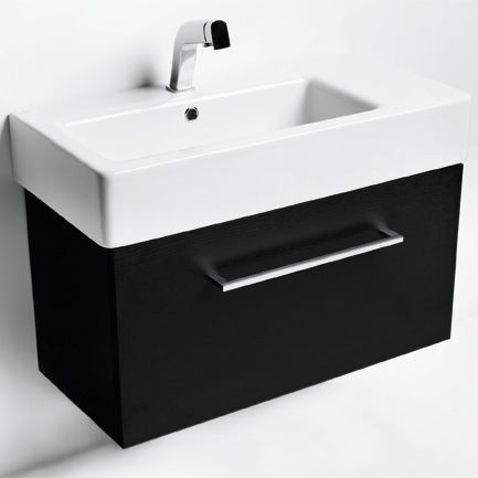 Lavabo da incasso - SMART 60 - Ceramica Althea - in ceramica / con piano integrato / rettangolare