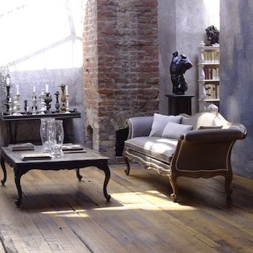 Divano classico - CHELINI - da sala / in tessuto / su misura