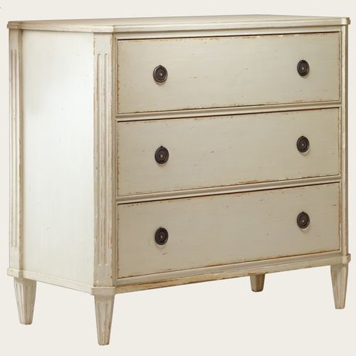 Cassettone in stile gustaviano - GUS 040  - CHELSEA TEXTILES - in legno massiccio / in legno dipinto / non specificato