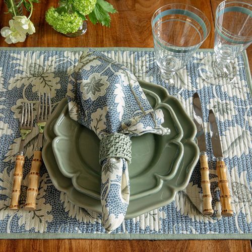 Tovaglietta americana in tessuto - HONEYCOMB TRELLIS - CHELSEA TEXTILES - in tessuto / in lino / fatta a mano