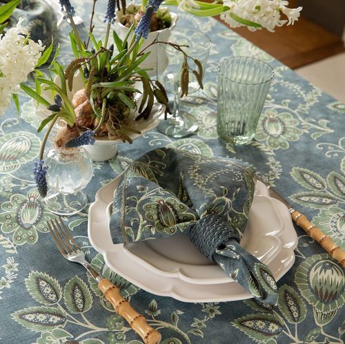 Tovagliolo in lino - POMEGRANATE GARDEN - CHELSEA TEXTILES - a motivi / con motivi floreali / per hotel
