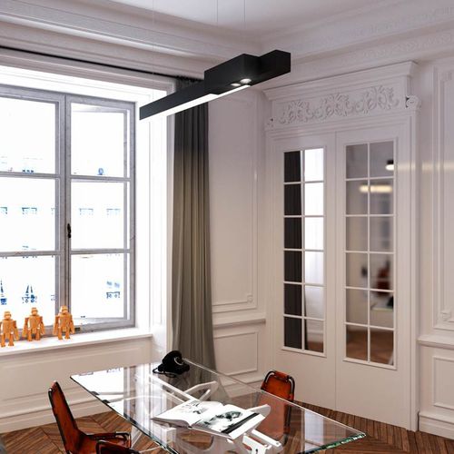 Luce a sospensione - METROFFICE - DARK AT NIGHT NV - LED / lineare / IP20
