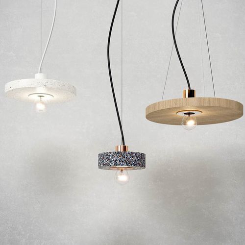 Lampada a sospensione - ROND-L - DARK AT NIGHT NV - in alluminio / contemporanea / con cavo