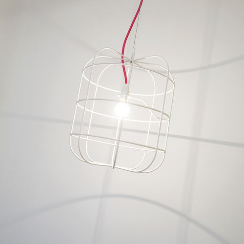 Lampada a sospensione - LA CAGE - DARK AT NIGHT NV - in metallo / contemporanea / con cavo