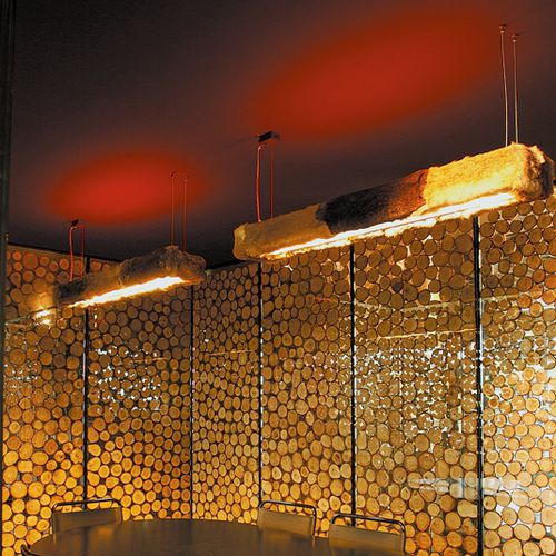 Luce a sospensione - D-RABBIT - DARK AT NIGHT NV - a lampada fluorescente / lineare / IP20