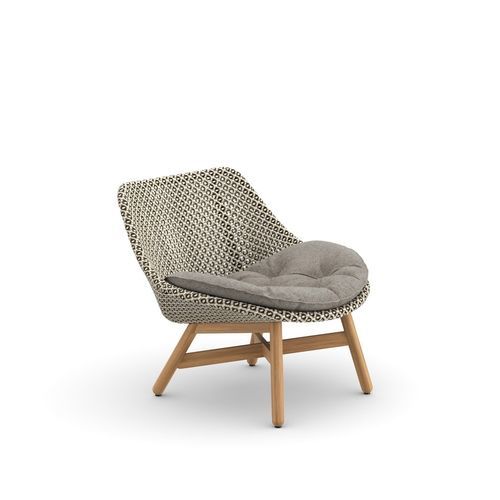 Poltrona contemporanea - MBRACE  - DEDON GmbH - in tessuto / in fibre sintetiche / in ghisa di alluminio