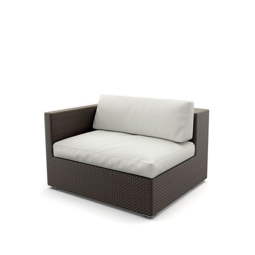 Dormeuse contemporanea - LOUNGE  - DEDON GmbH - in tessuto / in alluminio / modulare