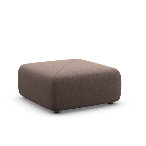 Pouf contemporaneo - BRIXX  - DEDON GmbH - in tessuto / quadrato / imbottito