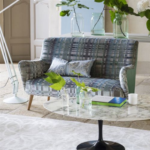 Tessuto da tappezzeria - COLONNADE  - DESIGNERS GUILD - a righe / damasco / a tinta unita