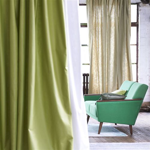 Tessuto da tappezzeria - ORBA - DESIGNERS GUILD - per tende / a tinta unita / in lino