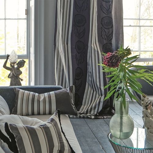 Tessuto da tappezzeria - ASTRAKHAN - DESIGNERS GUILD - per tende / a righe / a fiori