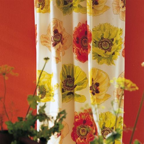 Tessuto da tappezzeria - GRAN PARADISO - DESIGNERS GUILD - per tende / a righe / a fiori