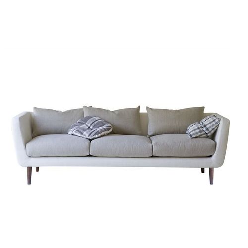 Divano classico - HAYWARD - DESIGNERS GUILD - in tessuto / blu / 3 posti