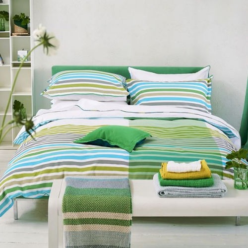 Biancheria da letto in cotone - HARRINGTON AQUA - DESIGNERS GUILD