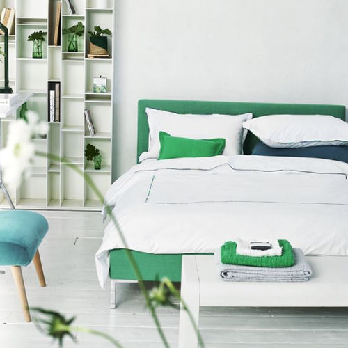Biancheria da letto in cotone - PIMLICO AQUA - DESIGNERS GUILD