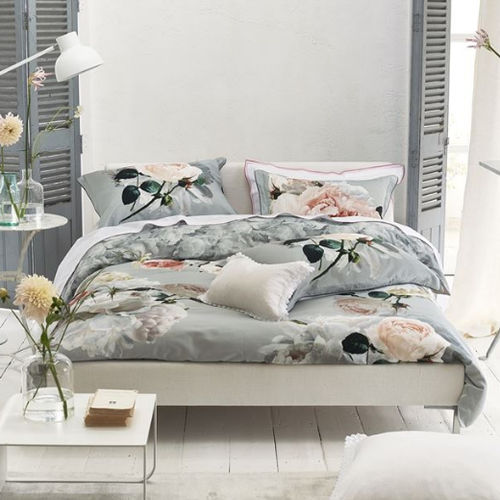 Biancheria da letto in cotone - PEONIA GRANDE ZINC - DESIGNERS GUILD