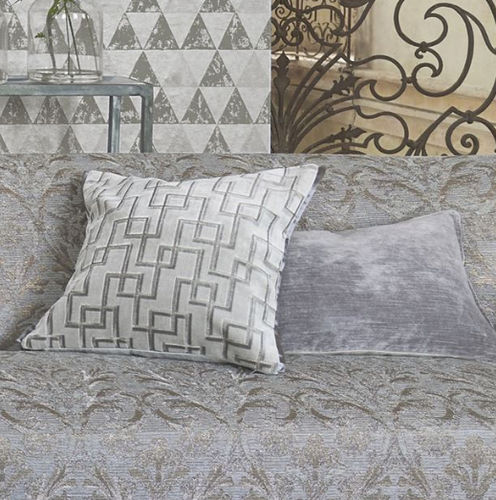 Cuscino quadrato - JEANNERET - DESIGNERS GUILD - geometrico / grigio