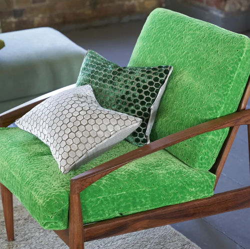Tessuto da tappezzeria - CARTOUCHE  - DESIGNERS GUILD - per tende / a motivi / in poliestere