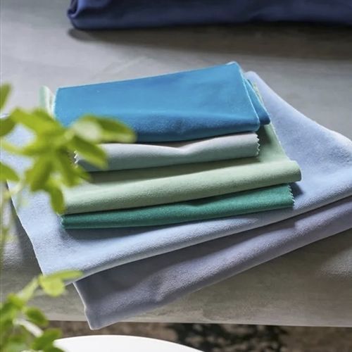 Tessuto da tappezzeria - BRINZIO    - DESIGNERS GUILD - a tinta unita / in poliestere / in velluto