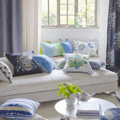 Cuscino per divano - CCDG1697/U - DESIGNERS GUILD - indoor / per interni / quadrato
