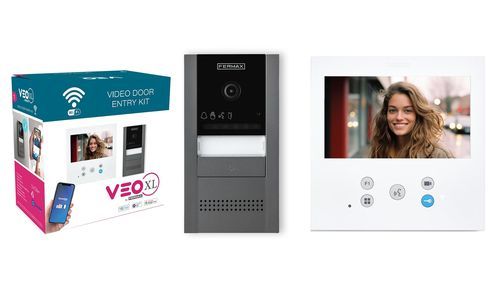 Videocitofono in metallo - CORA VEO-XL - FERMAX ELECTRÓNICA - non incassato / con videocamera / con schermo