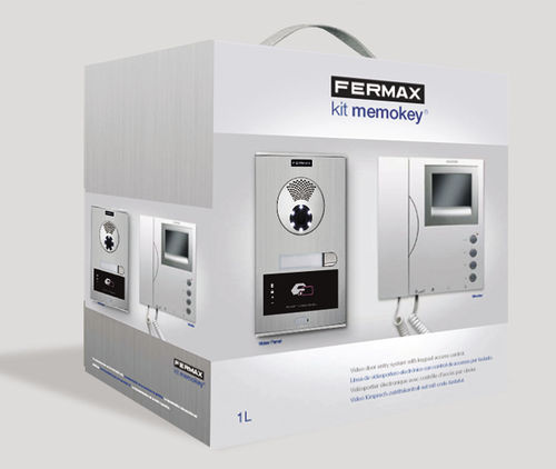 Sistema di videocitofono in metallo - 04887    - FERMAX ELECTRÓNICA - da esterno / da interno