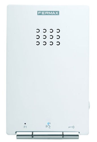 Citofono audio bianco - ILOFT: 05601     - FERMAX ELECTRÓNICA - da interno / viva voce con schermo
