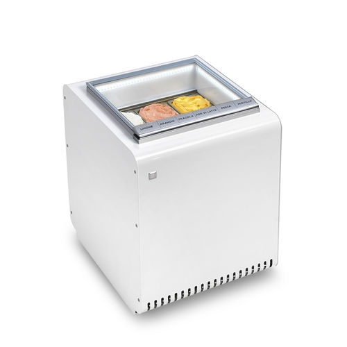 Vetrina refrigerata espositiva - BIT - IFI - per negozio / bianca / con sportello battente