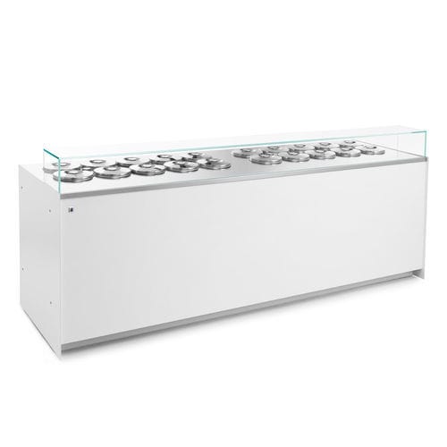 Bancone refrigerato professionale - POZZETTI A GLICOLE NEW ERA - IFI - senza ante / senza cassetti / per gelato