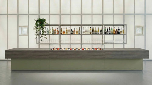 Bancone da bar - YES 07 - IFI - modulare / refrigerato / modulare