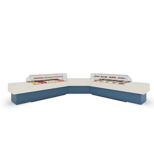 Bancone refrigerato per bar - YES 15 - IFI - per l'industria agroalimentare / per pasticceria / per cioccolato