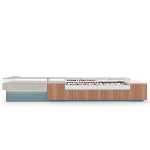 Bancone refrigerato per bar - YES 14 - IFI - per pasticceria / per negozio / professionale
