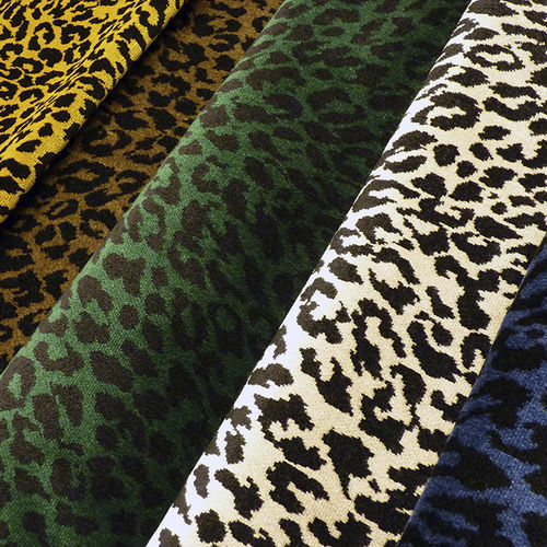 Tessuto da tappezzeria - LEOPARD  - EDMOND PETIT - con motivo pelle di animale / in viscosa / in velluto