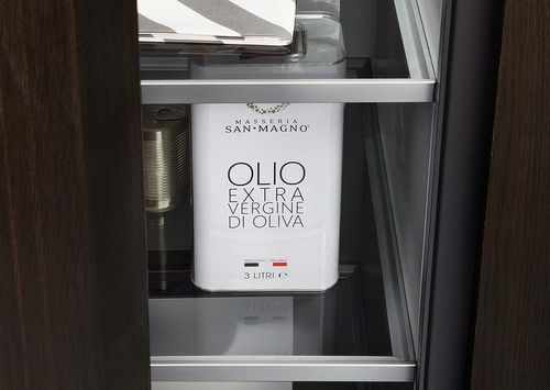Mobile alto per cucina contemporaneo - ONE - ERNESTOMEDA - in legno