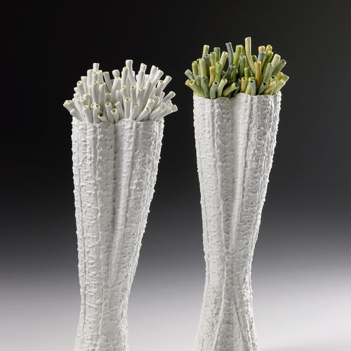 Vaso contemporaneo - CSP series - FOS CERAMICHE - in porcellana / fatto a mano