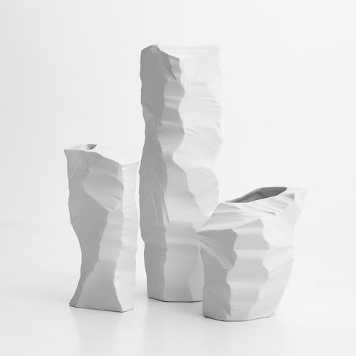 Vaso contemporaneo - ARTIKA-2 - FOS CERAMICHE - in porcellana / fatto a mano