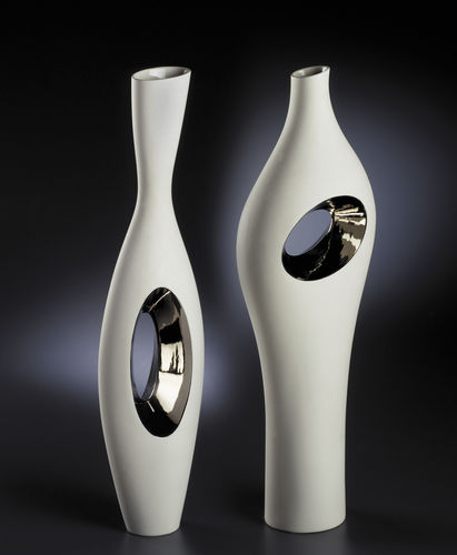 Vaso contemporaneo - BS-2002D / B-2002D - FOS CERAMICHE - in porcellana / fatto a mano