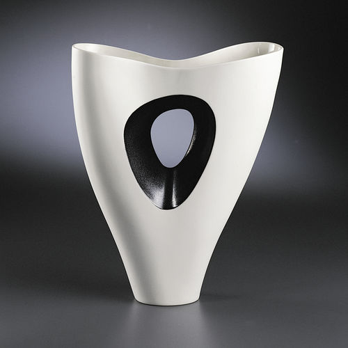 Vaso contemporaneo - PFL-2002A - FOS CERAMICHE - in porcellana / fatto a mano
