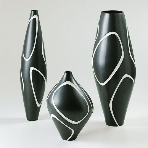 Vaso contemporaneo - BS-2003 B / B-2003 B / PF-2003 B  - FOS CERAMICHE - in porcellana / fatto a mano