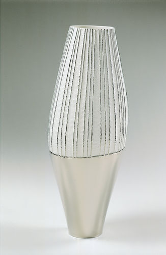 Vaso contemporaneo - PF-2003 F - FOS CERAMICHE - in porcellana / fatto a mano