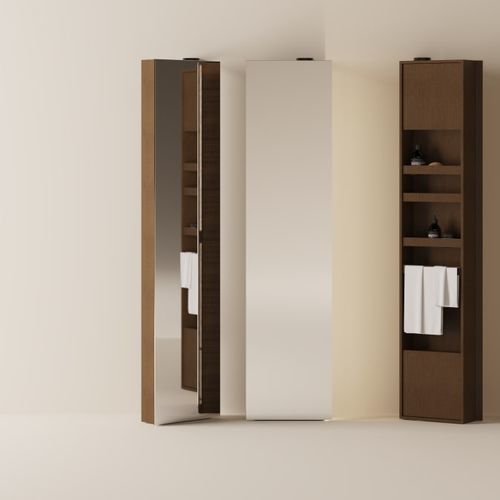 Specchio da terra - Voilà - AGAPE - contemporaneo / rettangolare / in legno