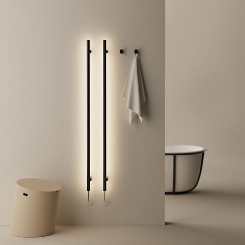 Applique contemporanea - Dot Line - AGAPE - da interno / in alluminio / in legno