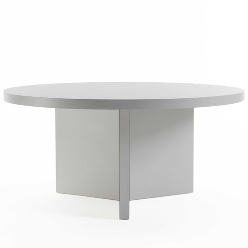 Tavolo da pranzo contemporaneo - PARIS : MORGAN MOR 23C - GALIMBERTI NINO - in legno laccato / impiallacciato in legno / in eucalipto