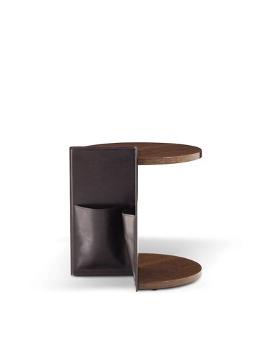 Tavolo d'appoggio contemporaneo - TALLO TAL 01A - GALIMBERTI NINO - in rovere / in ebano / in composito